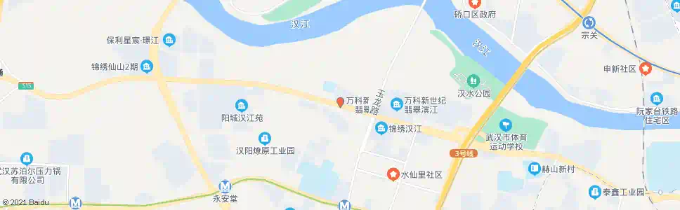 武汉琴台大道郭家湾_公交站地图_武汉公交_妙搜公交查询2025