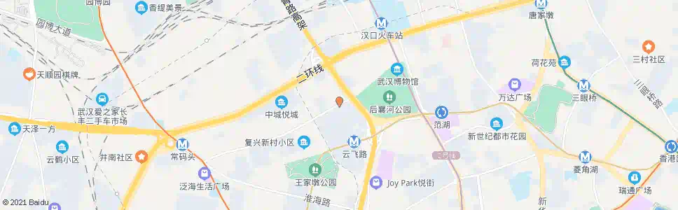 武汉振兴路武商量贩店_公交站地图_武汉公交_妙搜公交查询2025