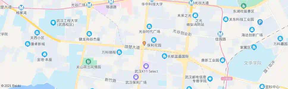 武汉雄楚大道理工大学_公交站地图_武汉公交_妙搜公交查询2025