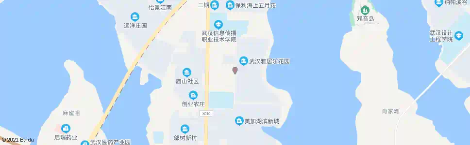 武汉庙山中路_公交站地图_武汉公交_妙搜公交查询2025