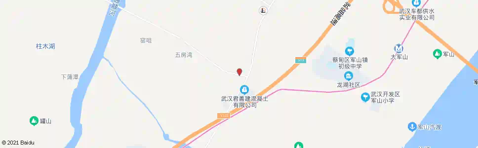 武汉官莲湖路103省道口_公交站地图_武汉公交_妙搜公交查询2025