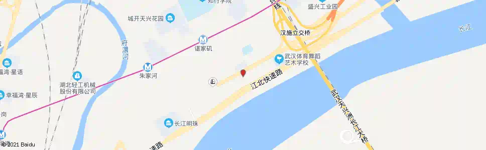 武汉谌家矶大道平安铺_公交站地图_武汉公交_妙搜公交查询2025