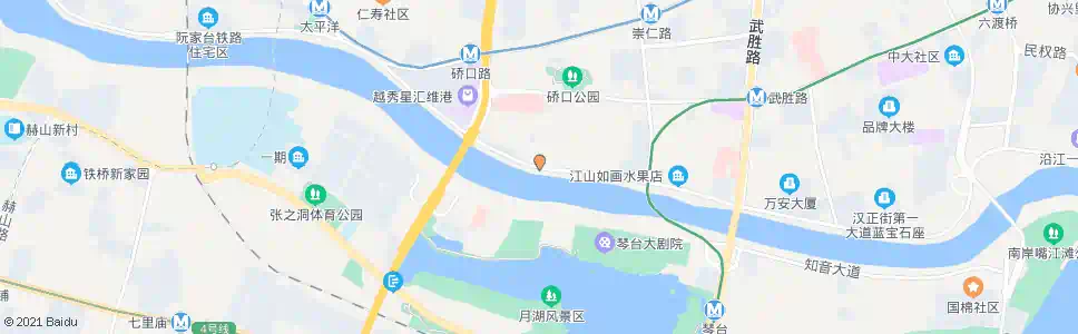 武汉沿河大道福茂巷_公交站地图_武汉公交_妙搜公交查询2025