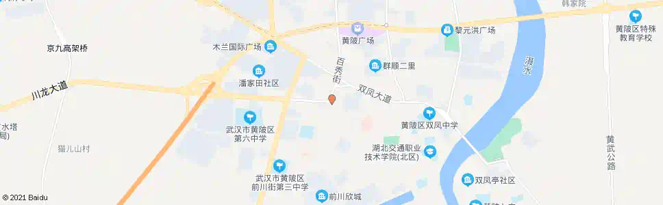 武汉西寺大道木兰客运公司_公交站地图_武汉公交_妙搜公交查询2025