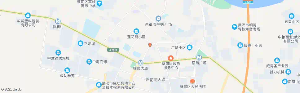 武汉临嶂大道德合小区_公交站地图_武汉公交_妙搜公交查询2025