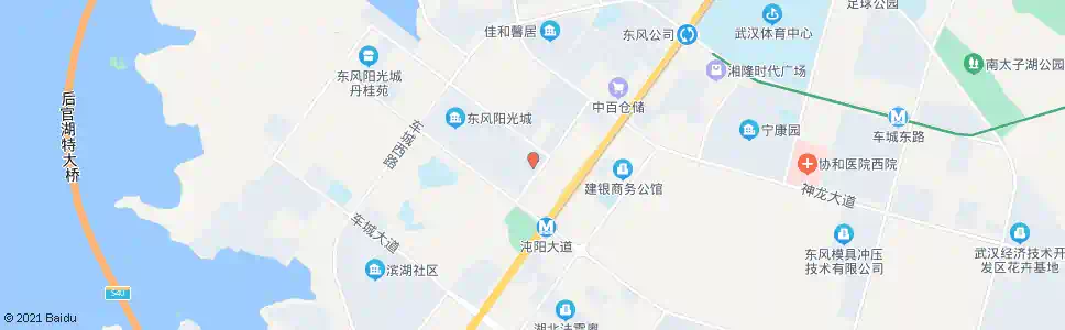武汉联城路阳光丽景_公交站地图_武汉公交_妙搜公交查询2025