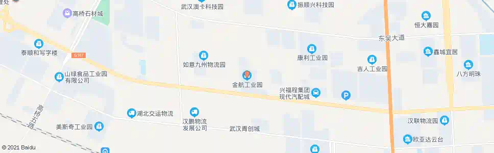 武汉金装工业园_公交站地图_武汉公交_妙搜公交查询2025