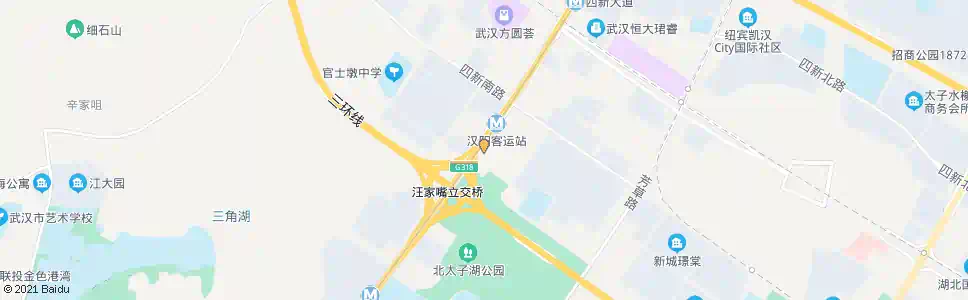武汉汉阳客运中心停车场_公交站地图_武汉公交_妙搜公交查询2025