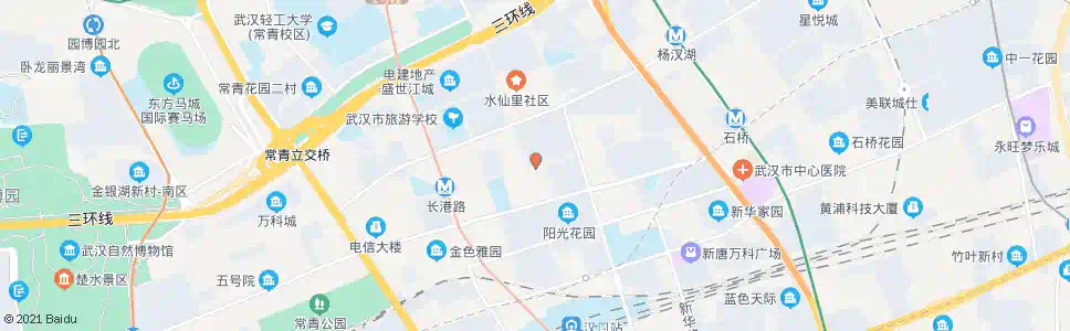 武汉常青五路新湾四路_公交站地图_武汉公交_妙搜公交查询2025