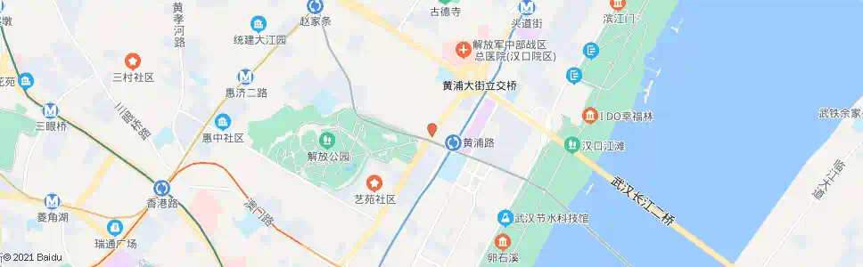 武汉解放大道永清街_公交站地图_武汉公交_妙搜公交查询2025