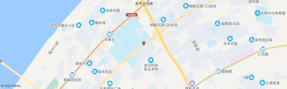 武汉友谊大道华城广场_公交站地图_武汉公交_妙搜公交查询2025