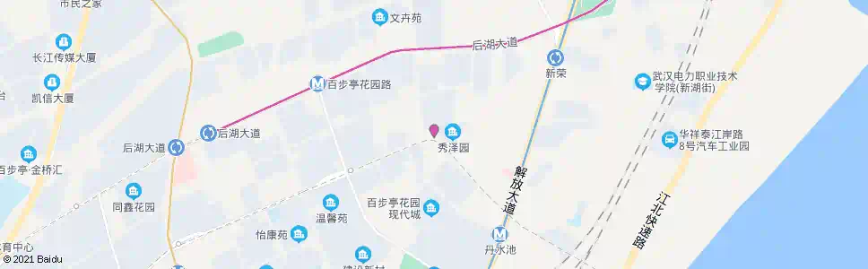 武汉百步亭路兴业路口_公交站地图_武汉公交_妙搜公交查询2025