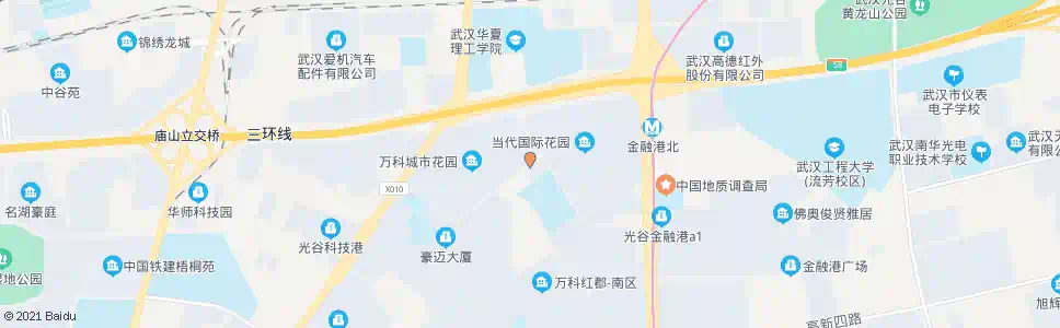 武汉城花中心_公交站地图_武汉公交_妙搜公交查询2025