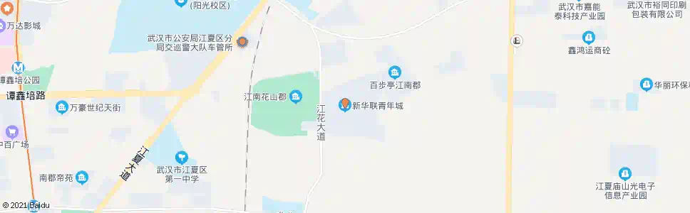 武汉江夏大道梦天湖山庄_公交站地图_武汉公交_妙搜公交查询2025