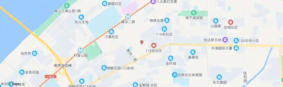 武汉辽宁街119街坊_公交站地图_武汉公交_妙搜公交查询2025