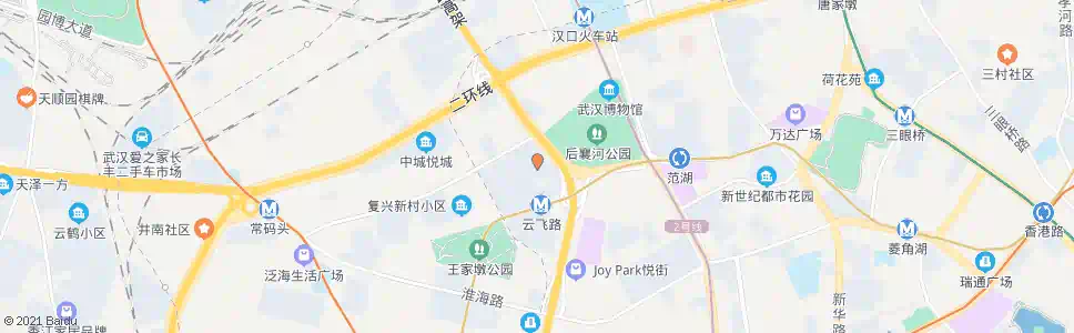 武汉常青路武商里贩店_公交站地图_武汉公交_妙搜公交查询2025