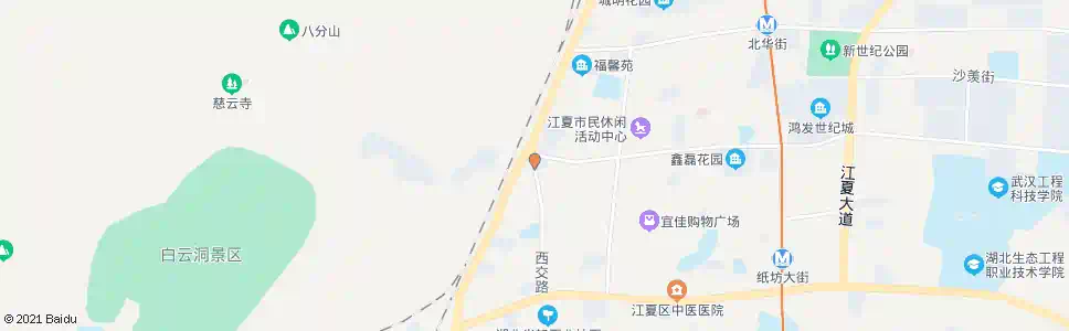 武汉西郊交路纸坊火车站_公交站地图_武汉公交_妙搜公交查询2025