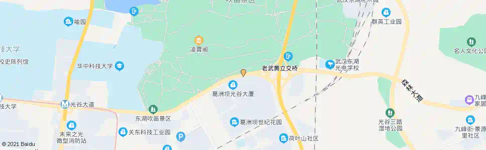 武汉珞喻东路长山_公交站地图_武汉公交_妙搜公交查询2025