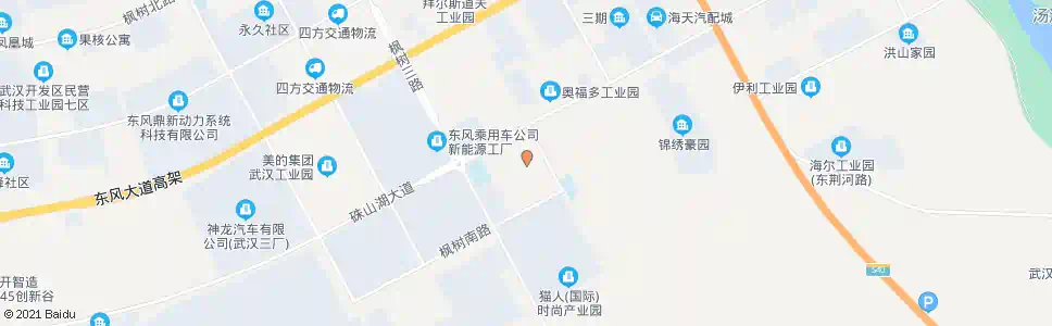 武汉东风富士汤姆森_公交站地图_武汉公交_妙搜公交查询2025