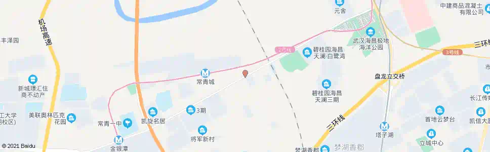 武汉金银潭大道将军四路_公交站地图_武汉公交_妙搜公交查询2025