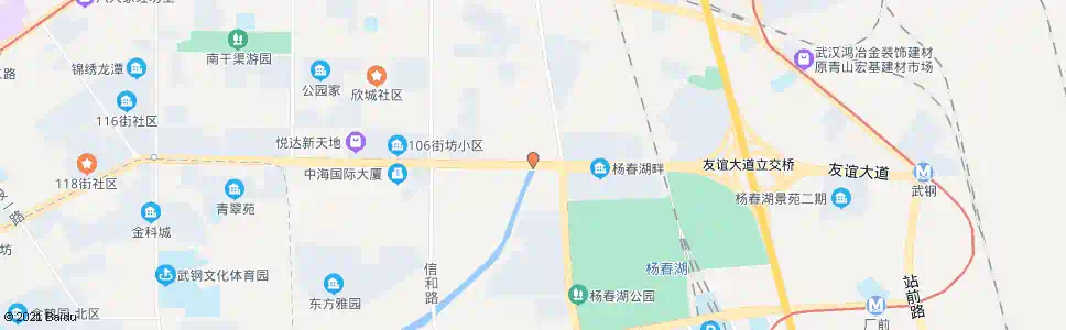 武汉友谊大道北洋桥路_公交站地图_武汉公交_妙搜公交查询2025