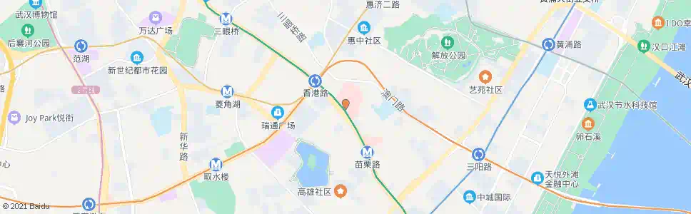 武汉球场路儿童医院_公交站地图_武汉公交_妙搜公交查询2025