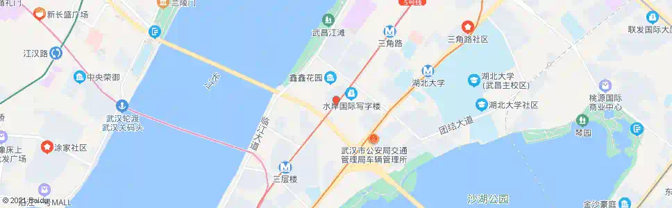 武汉和平大道三角路_公交站地图_武汉公交_妙搜公交查询2025
