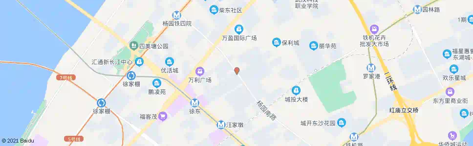 武汉杨园南路徐东二路_公交站地图_武汉公交_妙搜公交查询2025