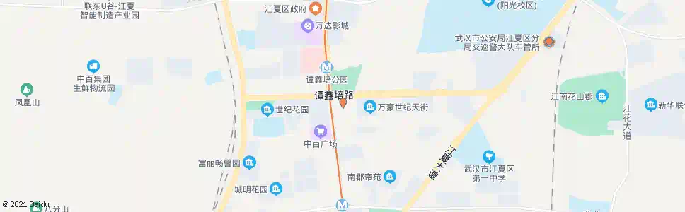 武汉文华路江夏区财政局_公交站地图_武汉公交_妙搜公交查询2025