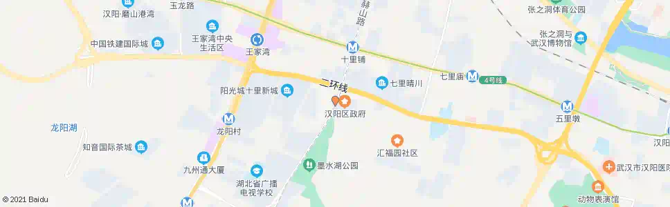 武汉芳草路汉阳区政府_公交站地图_武汉公交_妙搜公交查询2025