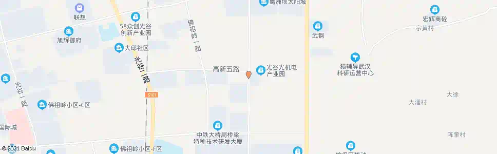 武汉佛祖岭三路高新五路_公交站地图_武汉公交_妙搜公交查询2025