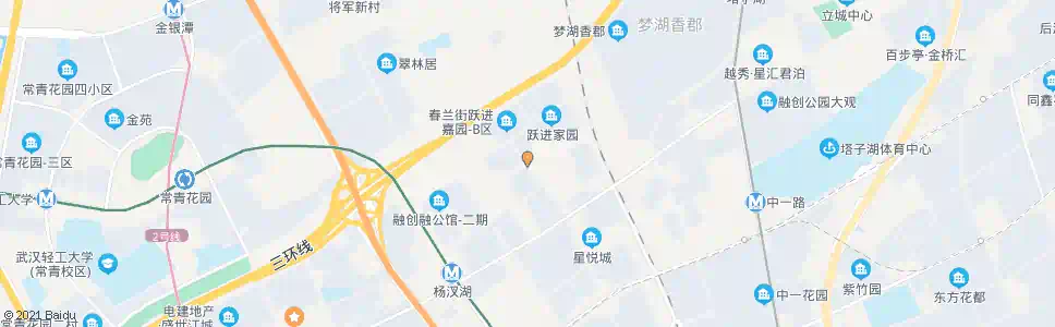 武汉罗家嘴翠柏路_公交站地图_武汉公交_妙搜公交查询2025
