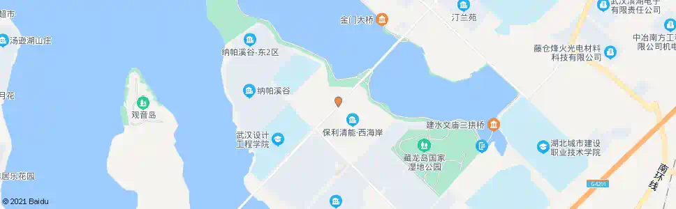 武汉杨桥湖大道西海岸_公交站地图_武汉公交_妙搜公交查询2025