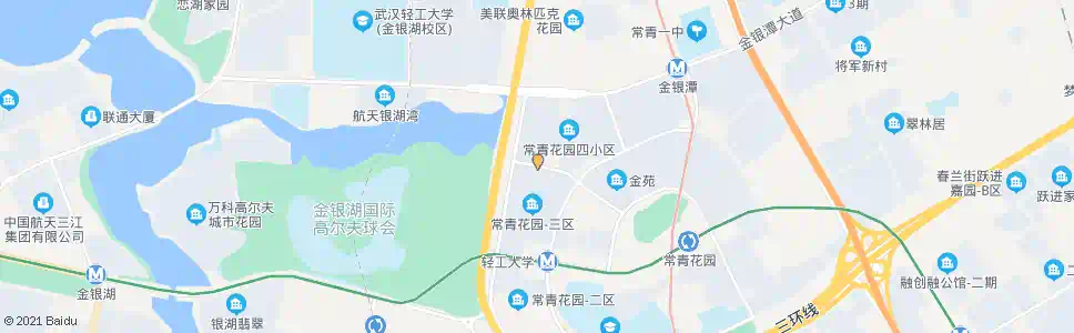 武汉康居三路常青一中_公交站地图_武汉公交_妙搜公交查询2025