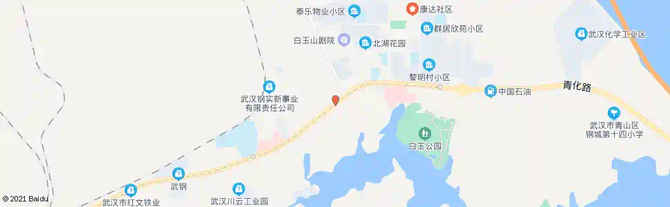 武汉青化路努力村_公交站地图_武汉公交_妙搜公交查询2025