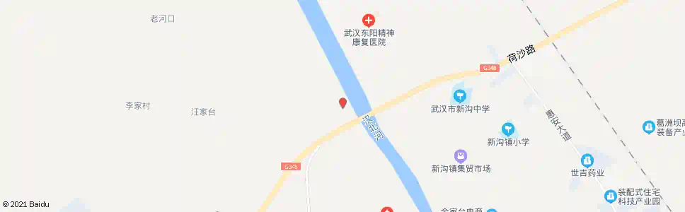 武汉涢口大队河新二村_公交站地图_武汉公交_妙搜公交查询2025