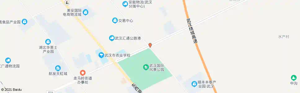 武汉东吴大道新径路_公交站地图_武汉公交_妙搜公交查询2025