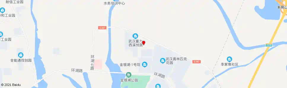 武汉环湖四路董家墩_公交站地图_武汉公交_妙搜公交查询2025