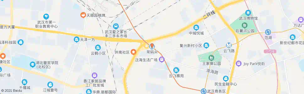 武汉硚口码头_公交站地图_武汉公交_妙搜公交查询2025