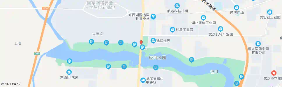 武汉临空港大道径河路_公交站地图_武汉公交_妙搜公交查询2025