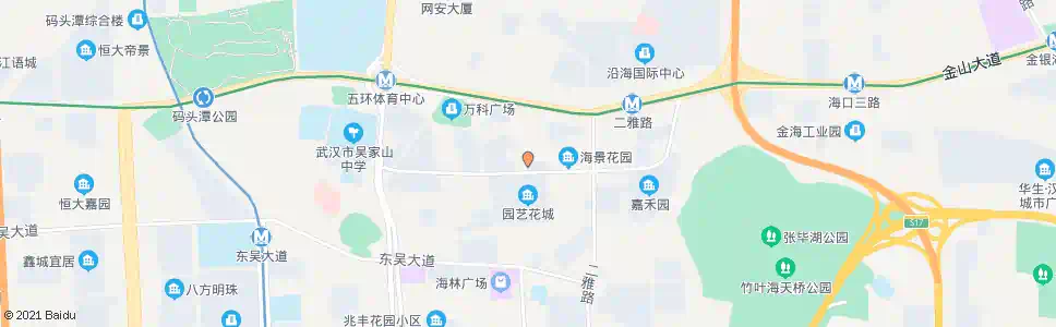 武汉吴祁路祁家山_公交站地图_武汉公交_妙搜公交查询2025