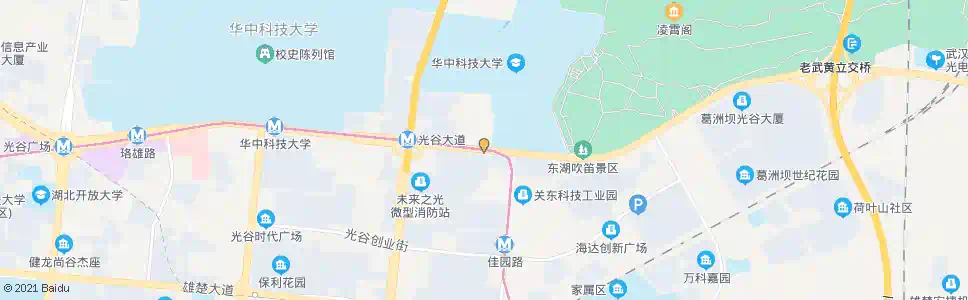 武汉珞喻东路大黄村_公交站地图_武汉公交_妙搜公交查询2025