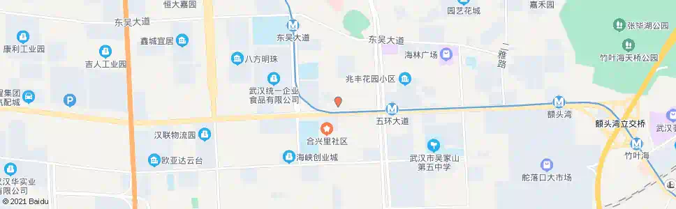 武汉六顺路东西湖大道口_公交站地图_武汉公交_妙搜公交查询2025