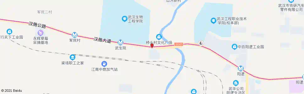 武汉汉施公路新农村_公交站地图_武汉公交_妙搜公交查询2025