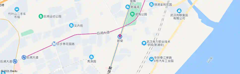 武汉新荣站_公交站地图_武汉公交_妙搜公交查询2025