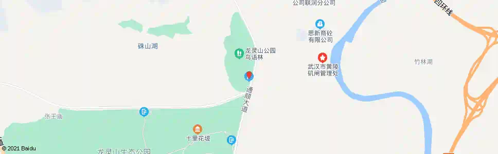 武汉枫树三路鸟语林停车场_公交站地图_武汉公交_妙搜公交查询2025