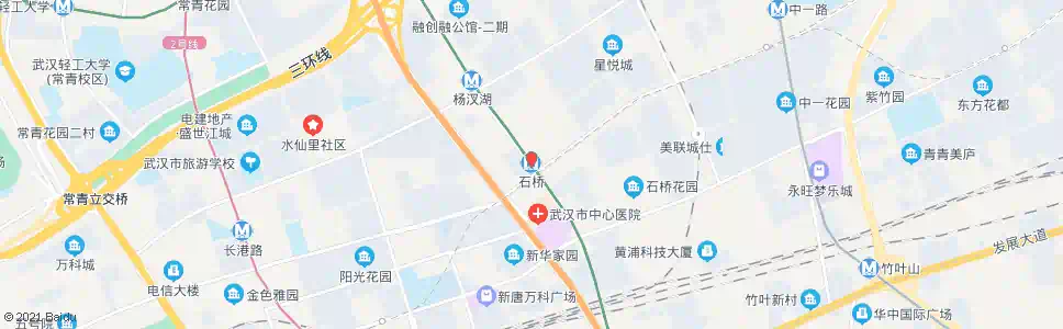 武汉旧石桥_公交站地图_武汉公交_妙搜公交查询2025