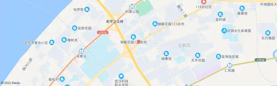 武汉友谊大道柴林花园_公交站地图_武汉公交_妙搜公交查询2025