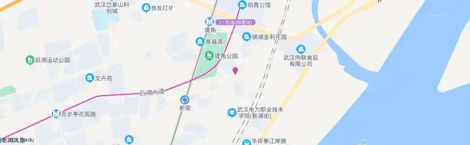 武汉堤角前街矿场路_公交站地图_武汉公交_妙搜公交查询2025