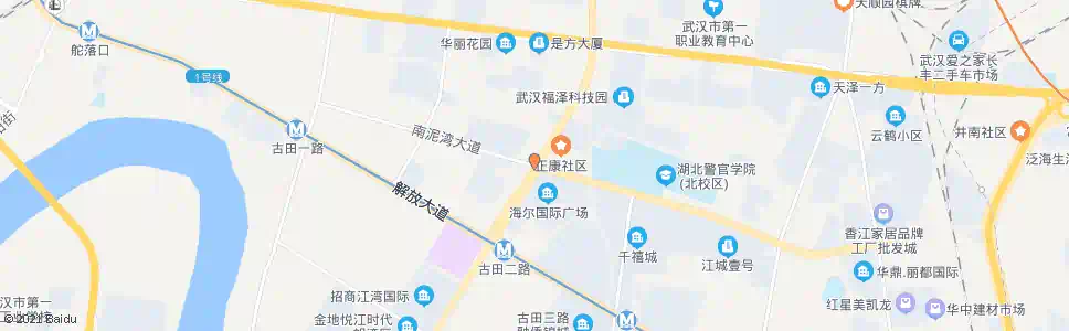 武汉古田二路南泥湾大道口_公交站地图_武汉公交_妙搜公交查询2025